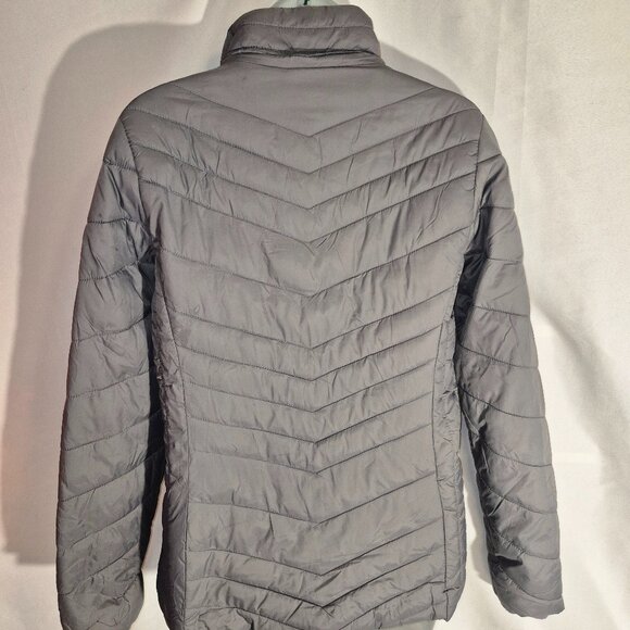 XERSION Puffer style jacket, Grey, lined in size small - Picture 10 of 14